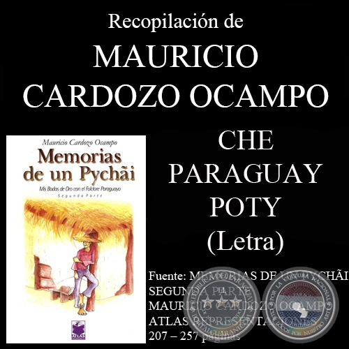 CHE PARAGUAY POTY - Recopilación de MAURICIO CARDOZO OCAMPO